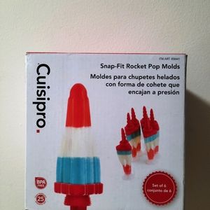 Brand new Cuisipro popsicle molds